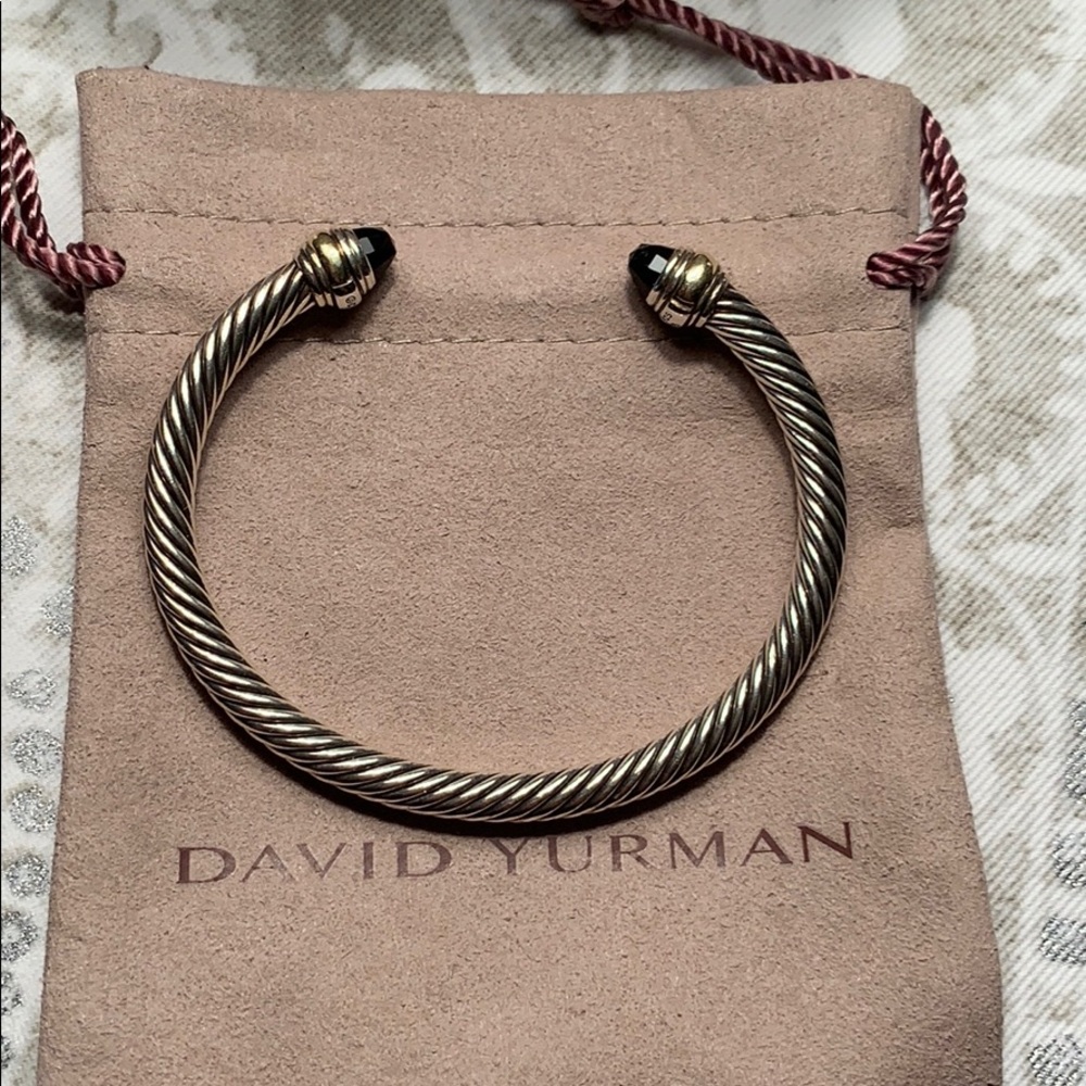 DY Sterling Silver Cable Bracelet
